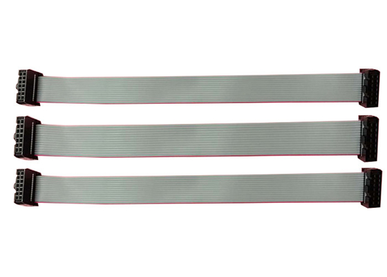 PVC Female Male 28 AWG 1.27mm Flexible Flat Cable