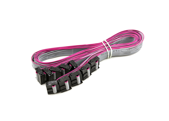 Tinned Oxygen Free 2*6 Pin 2.54mm IDC Ribbon Cable