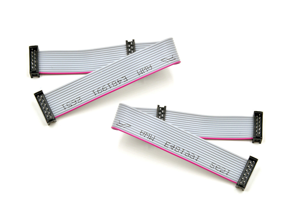 Red Edge Gray 1.27*2.54 12 Pin Ribbon Cable