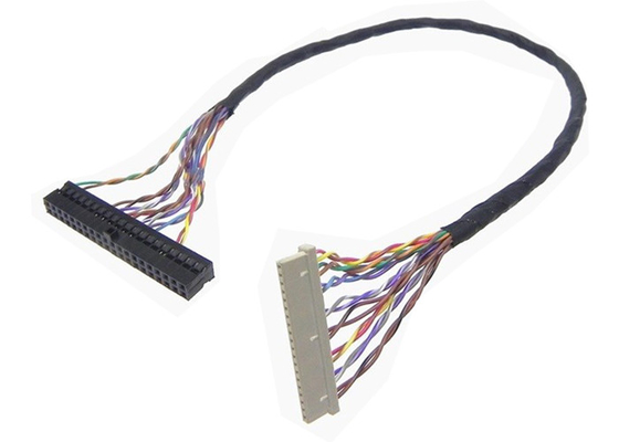 220V 1.0mm 6 Pin 26 AWG 200mm LVDS Screen Cable
