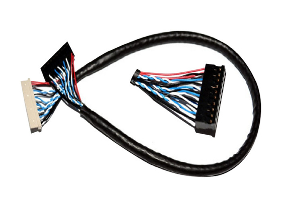 Low Frequency 20 Pins 1.0mm UL 200mm LVDS Cable