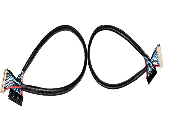 Low Frequency 20 Pins 1.0mm UL 200mm LVDS Cable
