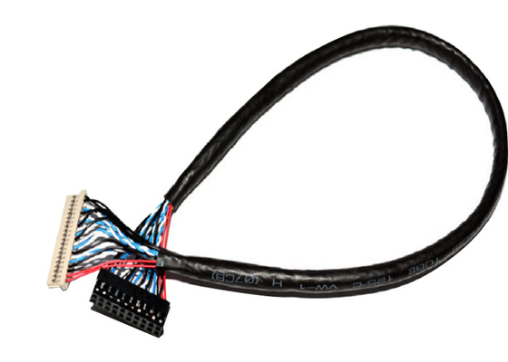 Low Frequency 20 Pins 1.0mm UL 200mm LVDS Cable