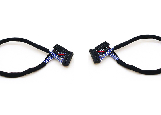 Dupont Dual Connector 2*10P LVDS Display Cable