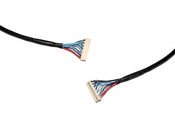 UL1571 28 AWG 30 Pins DF14-20P LVDS LCD Cable