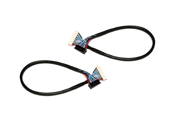 UL1571 28 AWG 30 Pins DF14-20P LVDS LCD Cable