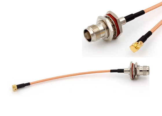 TNC Female To MCX Male 150mm RG316 Coaxial Cable