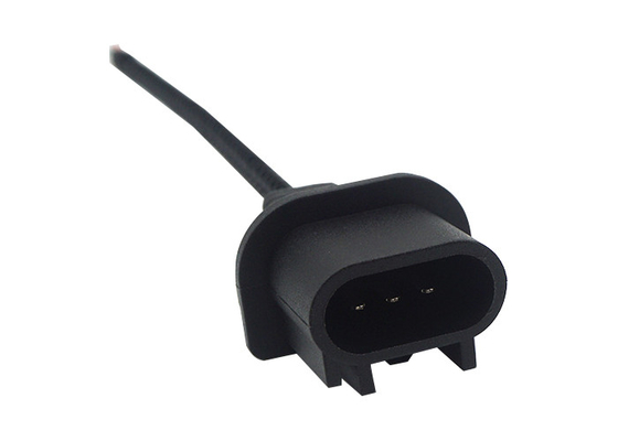 Black 6 Pins 130mm Overmolded Cable Assemblies