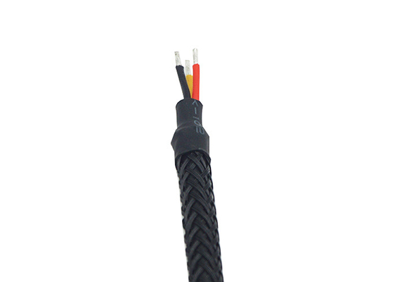 Black 6 Pins 130mm Overmolded Cable Assemblies