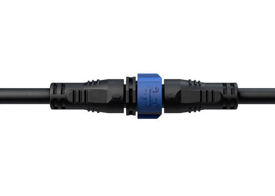 300V M18 Bicolor 200mm Waterproof Power Cable
