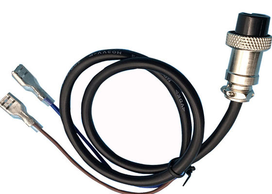 Plug Resistant M16 2 Pin 500mm Overmolded Cable Assembly