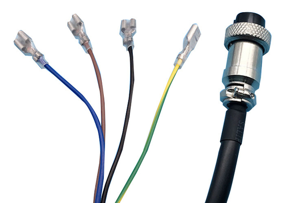 Plug Resistant M16 2 Pin 500mm Overmolded Cable Assembly