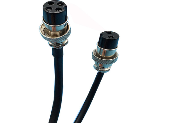 Plug Resistant M16 2 Pin 500mm Overmolded Cable Assembly