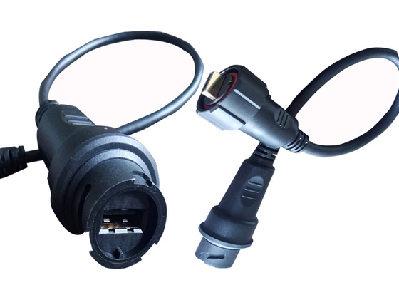 Automotive 100mm HDMI Overmolded Cable Assemblies