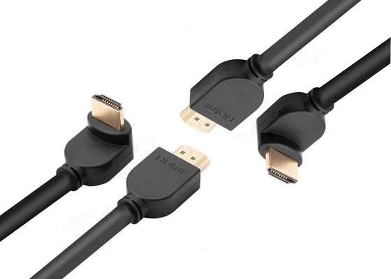 1500mm Right Angle HDMI Overmolded Cable Assemblies