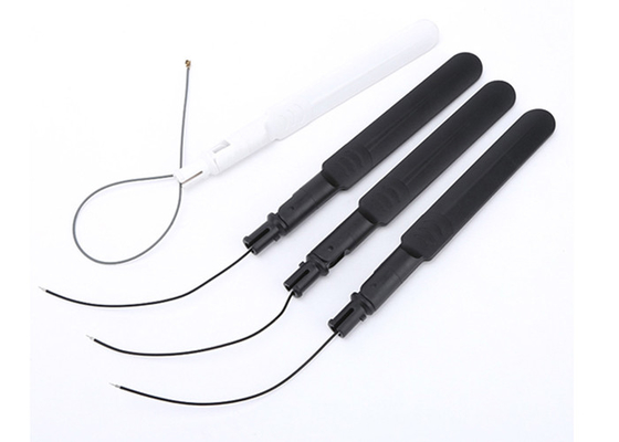 1800-2600mhz 5dbi 4g Pigtail Wifi Antenna With Rf1.13 Cable