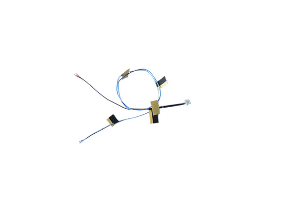 4 pin blue and white harness for New energy car GPS locatorcustomization 280 mm length