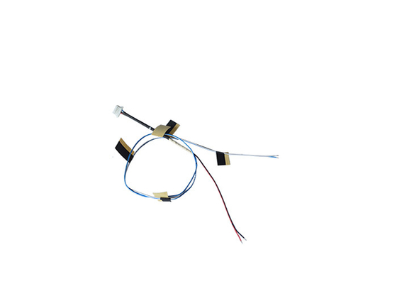 4 pin blue and white harness for New energy car GPS locatorcustomization 280 mm length