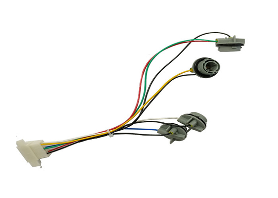PBT 9 Pins 4 Branch 3.96mm Pitch Cable Wiring Harness