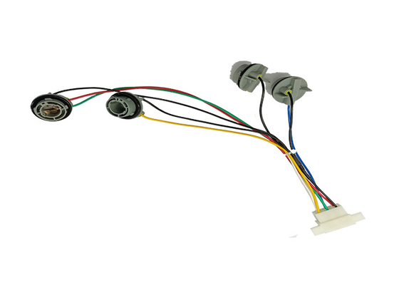 PBT 9 Pins 4 Branch 3.96mm Pitch Cable Wiring Harness
