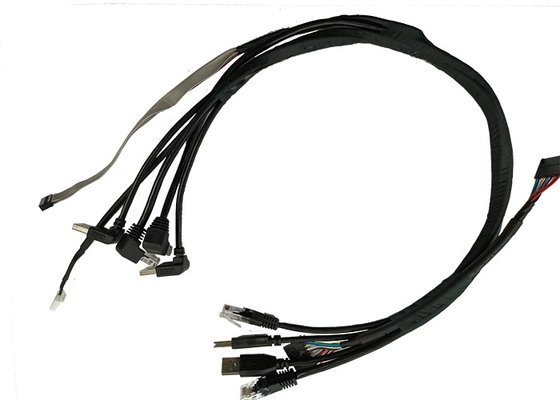 10 Pin 1.0mm Pitch RJ45 USB Networking Wire Harness