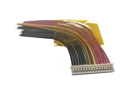 PE Sheath 1.0mm Pitch 16 Pins Tin Copper Wiring Harness