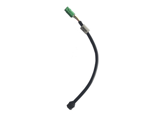 Enclosure 150mm 3 Pins Pigtail Socket Plug Adapter Wire Green Connector