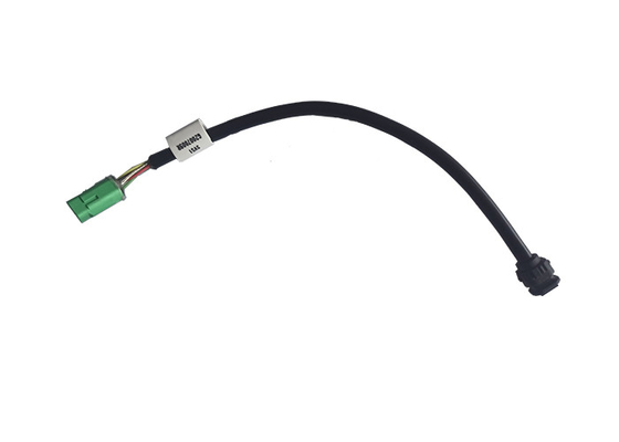Enclosure 150mm 3 Pins Pigtail Socket Plug Adapter Wire Green Connector