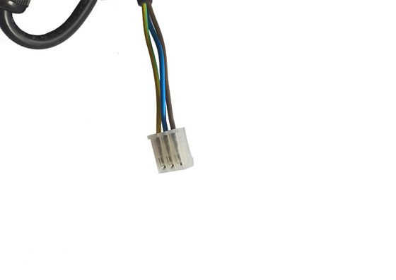 3 Pin Non Removable Plug Electronic Wiring Harness Power Cord