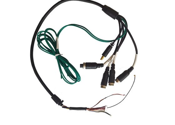 22AWG 24AWG Security Camera Cable With DC Barrel BNC Connector
