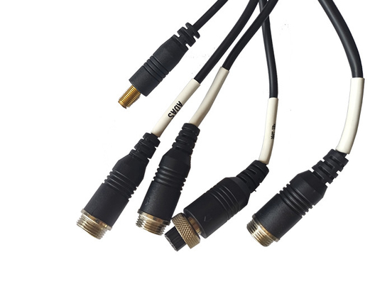 22AWG 24AWG Security Camera Cable With DC Barrel BNC Connector