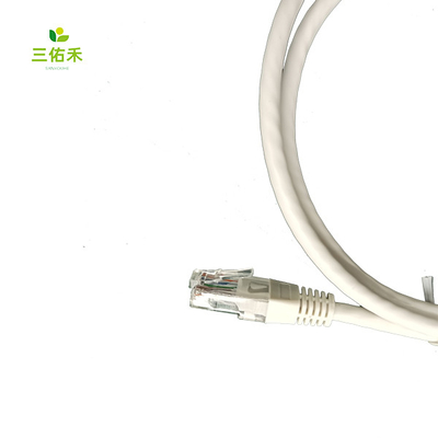 IATF Gold Plated Plug Cat 8 RJ45 Ethernet Cable With Magnet Ring