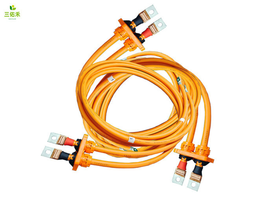 WDZ-DCYJR-125 70MM2 New Energy Wiring Harness AC1000V DC1500V High Voltage Wiring Harness Copper Nose Terminal Wiring
