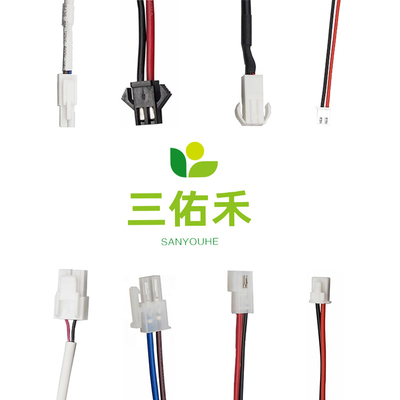 ISO 2 Pin 2.0mm Jst Connector Wiring Cable Wiring Harness For Automation Equipment